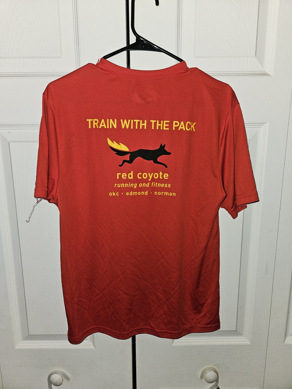 Red Training Program Short Sleeve Tee - Picture 2 of 3